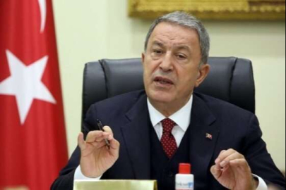 Bakan Akar: "Terör belasından aziz milletimizi kurtaracağız"