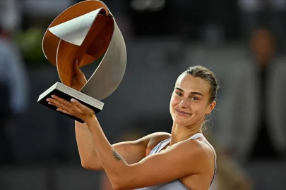 Madrid Açık'ta tek kadınlar şampiyonu Sabalenka