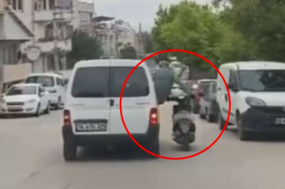 Bursa'da pes dedirten olay! Trafiği böyle tehlikeye soktu...