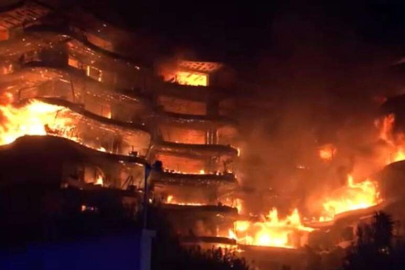 Lüks sitedeki yangının sebebi belli oldu