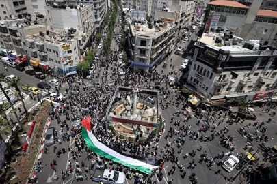 İşgal altındaki Batı Şeria'da, Nekbe'nin 75. yılı anıldı