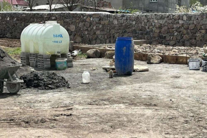 İnşaat temelinden top mermisi çıktı