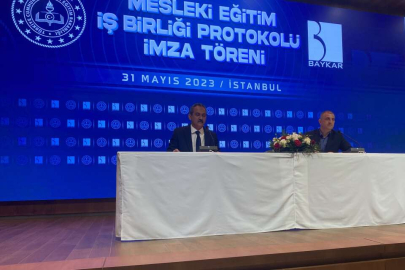 BAYKAR ile MEB arasında Mesleki Eğitim İş Birliği Protokolü imzalandı