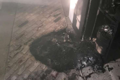 Evde kombi patladı, yangın çıktı