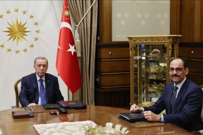 Cumhurbaşkanı Erdoğan, MİT Başkanı Kalın'ı kabul etti
