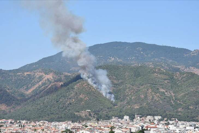 Marmaris'te orman yangını