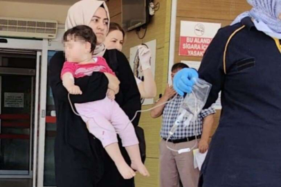 Bursa'da bulaşık parlatıcısı içen bebek hastanelik oldu