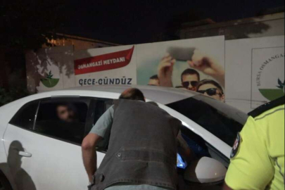 Bursa'da çaldığı araçla gezerken yakalandı