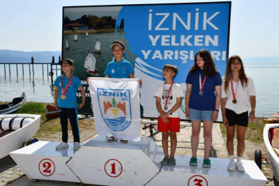 İznik Gölü'nde madalyalar sahiplerini buldu