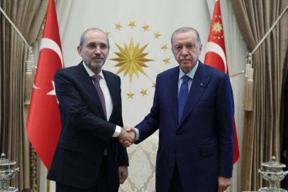 Cumhurbaşkanı Erdoğan, Safadi’yi kabul etti