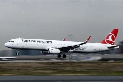 THY uçağı acil iniş yaptı