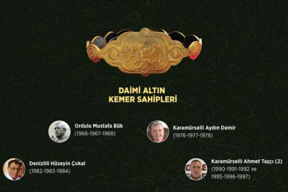 Başpehlivanların rüyası altın kemer 26 yıldır ebedi sahibini arıyor