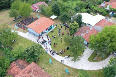 Bursa'da eski köy okulu, konuk evi oldu