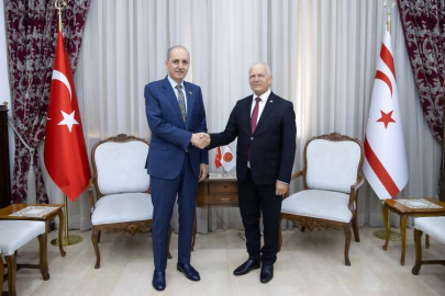 Başkan Kurtulmuş, mevkidaşı Töre ile görüştü