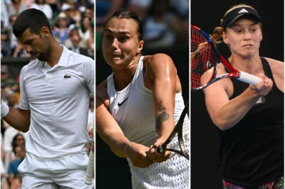 Wimbledon'da favori tenisçiler çeyrek finale yükseldi