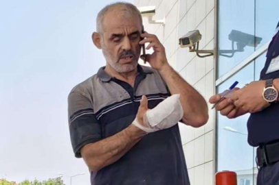 Bursa'da ağaç keserken parmağı koptu