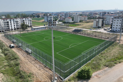 Bursa'ya yeni futbol sahası