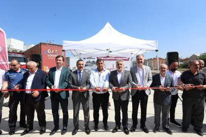 Bursa'da 60 araçlık TIR parkı hizmete girdi