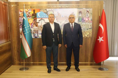 Özbekistan'dan Bursa'ya kardeşliği pekiştiren ziyaret