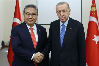 Cumhurbaşkanı Erdoğan, Bakan Jin'i kabul etti