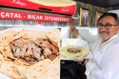 Bu restoranda çatal bıçak kullanmak yasak