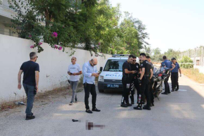 Sokak ortasında önce kız arkadaşını, sonra kendini vurdu