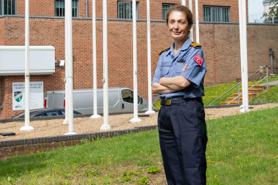 NATO'dan Türkiye'nin ilk kadın amirali olan Gökçen Fırat'a övgü