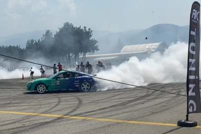 Bursa'da drift ve tuning heyecanı