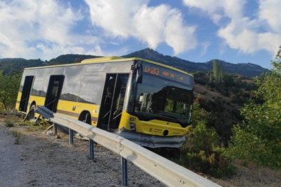 Bursa'da belediye otobüsünde faciadan dönüldü: Yaralılar var