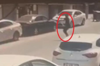 Bursa’daki cinayet anı kamerada