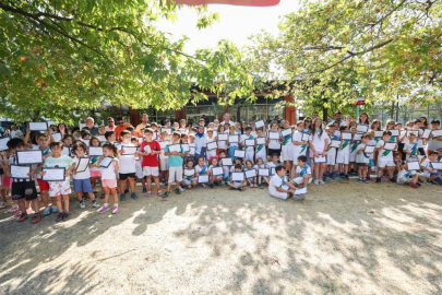 Yaz spor okulları ile tatilleri dolu dolu geçti