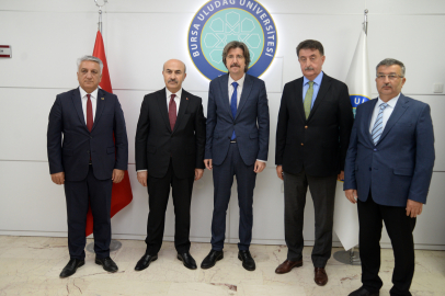 Bursa Valisi Demirtaş’tan BUÜ’ye ziyaret