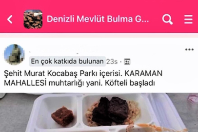 Bedava yemek için 'Mevlüt Bulma' grubu kurdular