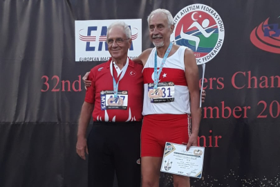 Dr. Murat Kaçar ve emekli Alb. Muzaffer Güven’den 6 madalya