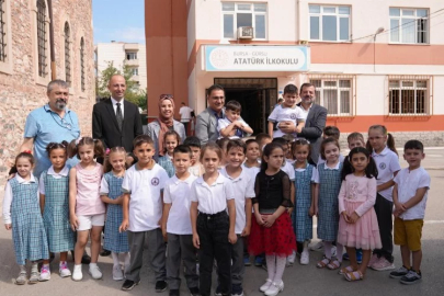 Gürsu’daki öğrencilere sürpriz hediye