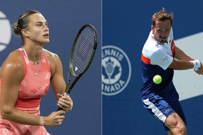 Sabalenka ve Medvedev, çeyrek finalde