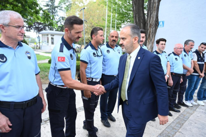 Başkan Aktaş'tan zabıtaya moral ziyareti