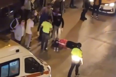 Bursa'da kazada yaralanan kadın sürücüyü tekmeleyip kaçtı