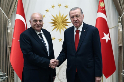 Cumhurbaşkanı Erdoğan, Bakan Attaf'ı kabul etti