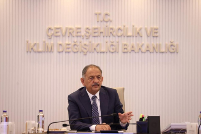 Bakan Özhaseki: "Tertemiz bir hava için canla başla çalışıyoruz"