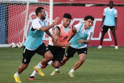 Beşiktaş, Trabzonspor maçı hazırlıklarını sürdürdü