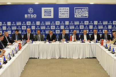 BTSO’da Mesleki ve Teknik Eğitim değerlendirme toplantısı...