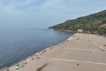 Bursa’nın son ‘Mavi Bayrak’lı plajı ilgi görüyor