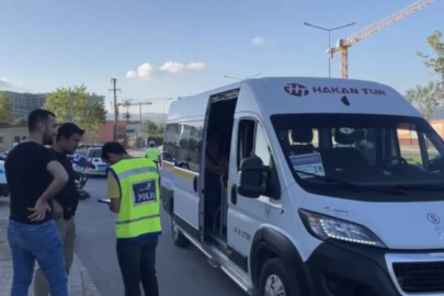 Bursa Emniyet Müdürlüğünden, okul servislerine denetim