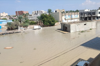 Libya'da sel can aldı: 2 ölü