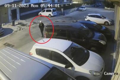 Bursa'da oto faresi, kameralara yakalandı