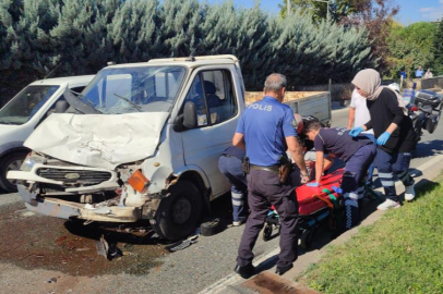 Bursa'da TIR'a arkadan çarptı: 1 yaralı