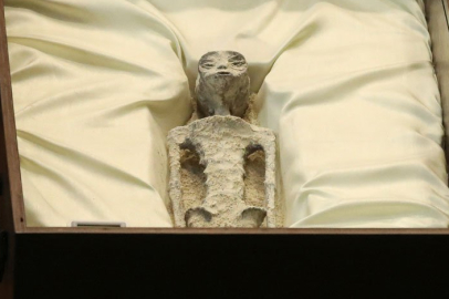 Meksika'daki "uzaylı fosili iddiası" gündem oldu