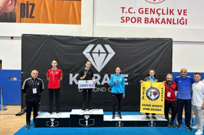 Nilüferli karatecilerden 1 altın 2 bronz madalya