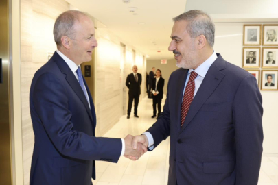 Bakan Fidan, İrlandalı mevkidaşı Martin’le görüştü